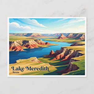 Lake Meredith National Recreation Area Fritch Postkarte