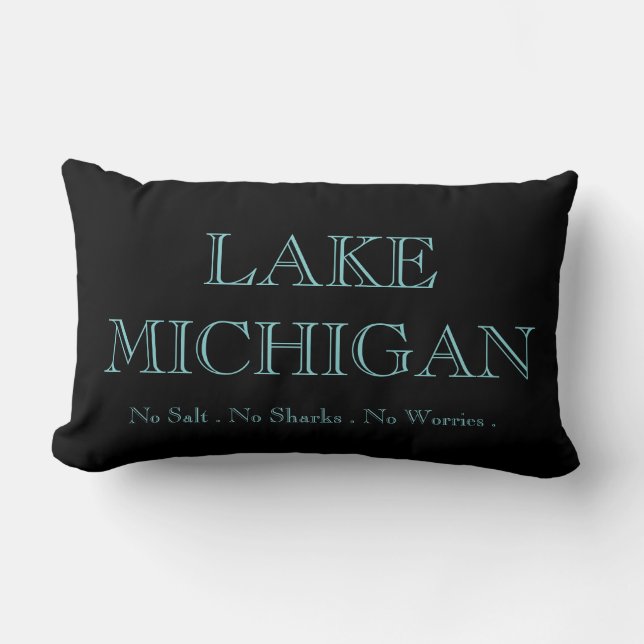 Lake Michigan - Lendenkissen (Vorderseite)
