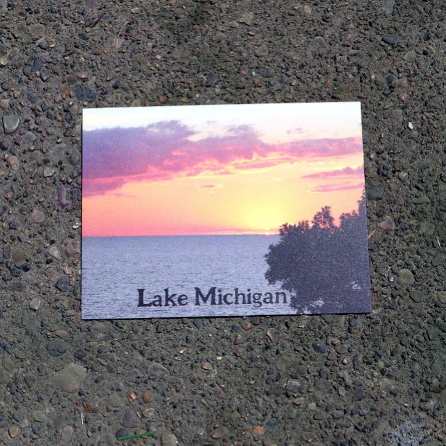 Lake Michigan Postkarte (Von Creator hochgeladen)