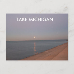 LAKE MICHIGAN POSTKARTE