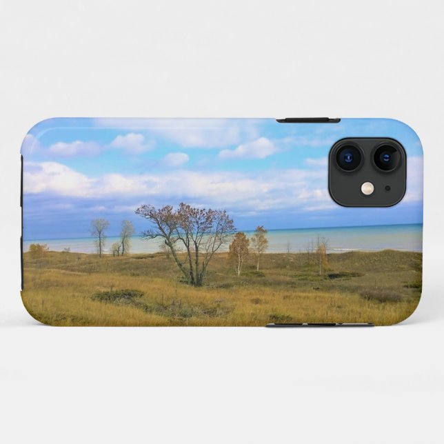 Lake Michigan, Sheboygan, Wisconsin Case-Mate iPhone Hülle (Rückseite (Horizontal))