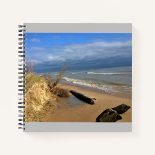 Lake Michigan, Sheboygan, Wisconsin Notizbuch