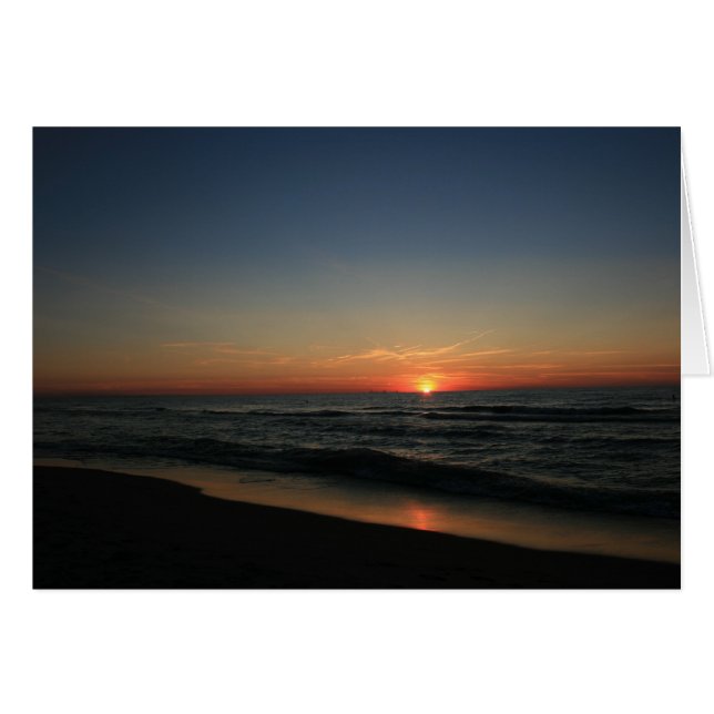 Lake Michigan Sunset (Vorderseite (Horizontal))