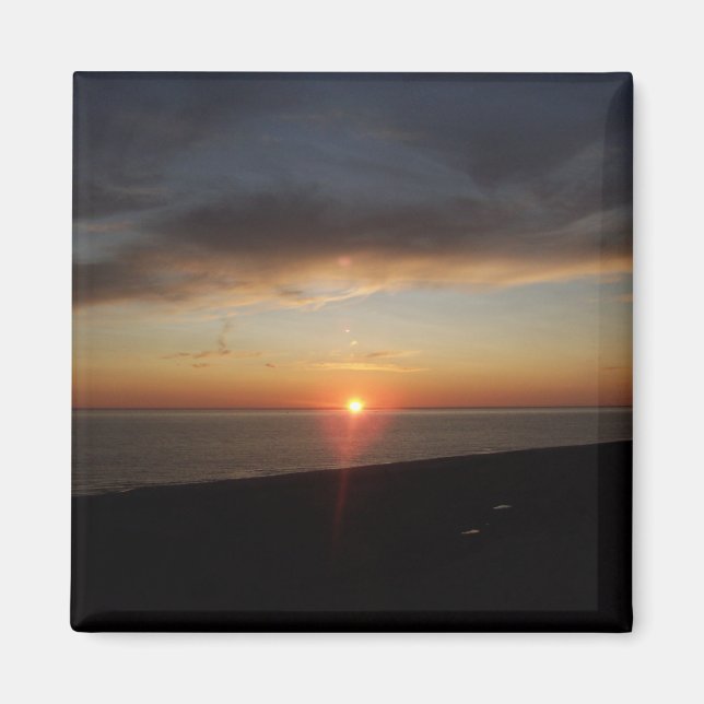 Lake Michigan Sunset Magnet (Vorne)