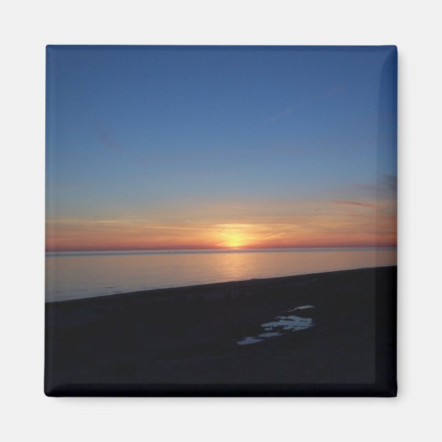 Lake Michigan Sunset Magnet (Vorne)