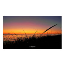 Lake Michigan Sunset Poster