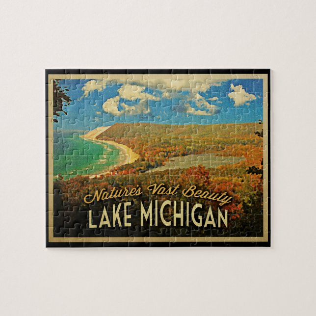 Lake Michigan Vintag (Horizontal)