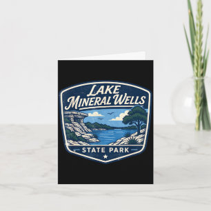 Lake Mineral Wells State Park Outdoor-Natur Karte
