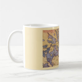 Lake Minnetonka Lila & Gold Tasse