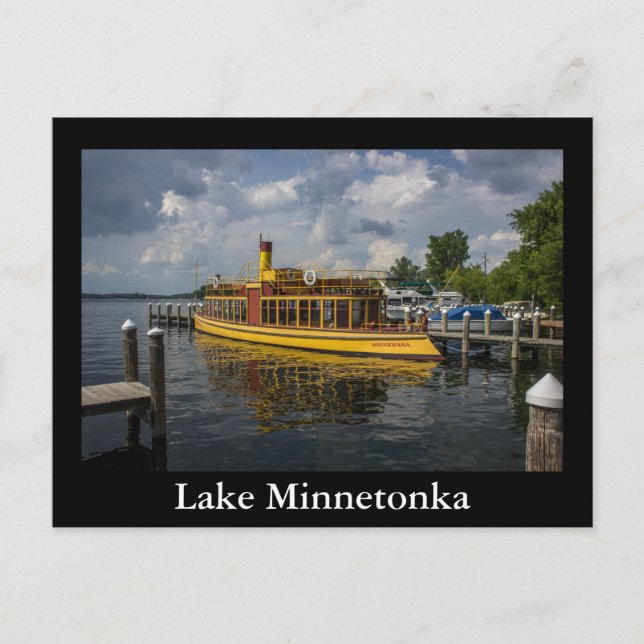 Lake Minnetonka Postkarte (Vorderseite)