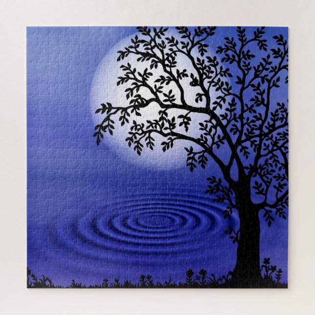 Lake Moon Jigsaw Puzzle (Vertikal)