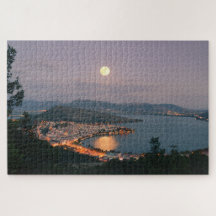 Lake Moon Kastoria Griechenland Jigsaw Puzzle