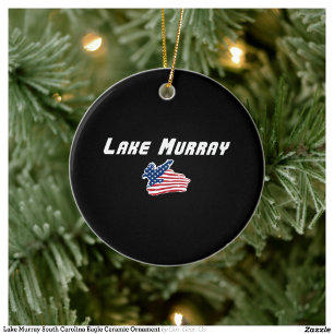 Lake Murray South Carolina Adler Keramikschmuck Keramik Ornament