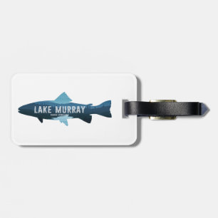 Lake Murray South Carolina Fisch Gepäckanhänger