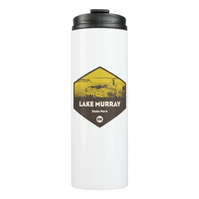 Lake Murray Staat Park Oklahoma Thermosbecher (Vorderseite)