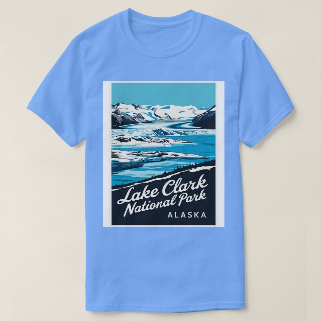 Lake National Park Landscape TShirt (Design vorne)