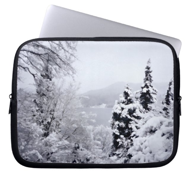 Lake Nojiri Laptop Sleeve (Vorderseite)