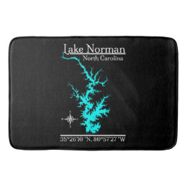 Lake Norman North Carolina Karten Koordinaten Badematte