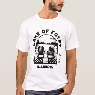 Lake Of Egypt Illinois Outdoor-Vintage T-Shirt