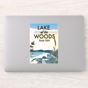 Lake of the Woods USA Kanada Aufkleber