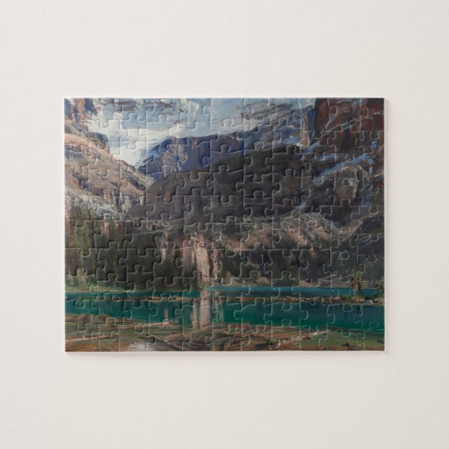 Lake O'Hara von John Singer Sargent, Viktorianisch (Horizontal)
