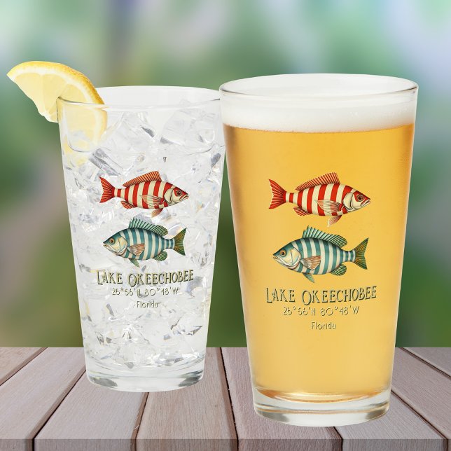 Lake Okeechobee Florida Fisch  Glas (Von Creator hochgeladen)