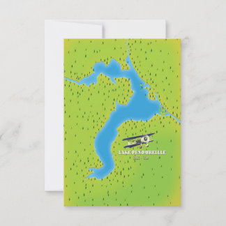 Lake Pend idaha Lake Map