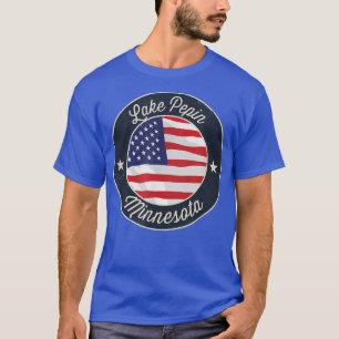 Lake Pepin - Patriotic Minnesota Souvenir T - Shir T-Shirt