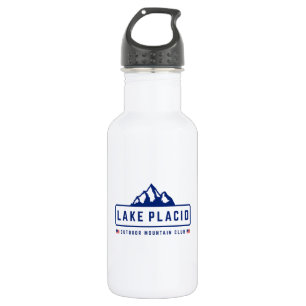 Lake Placid im Freien  Edelstahlflasche