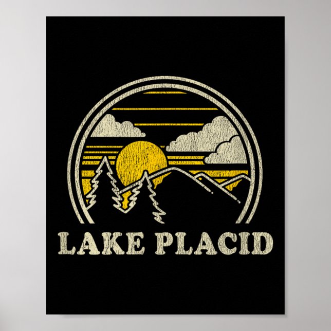 Lake Placid New York NY Poster (Vorne)