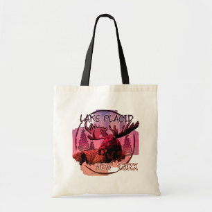 Lake Placid New York sac fourre-tout d'orignaux ru