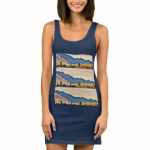 Lake Pleasant Women's Navy Jersey Tank Dress