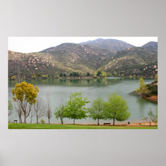 Lake Poway North Shore Poster, Print, etc. Poster
