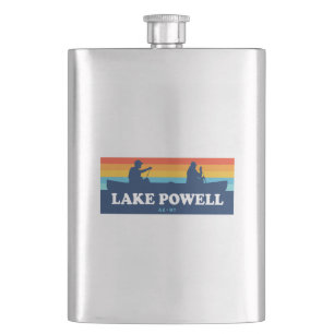 Lake Powell Arizona Utah Canoe Flachmann