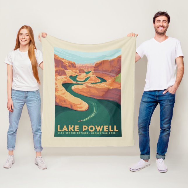 Lake Powell | Arizona & Utah Fleecedecke (Beispiel)