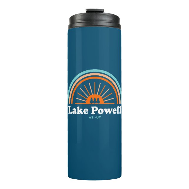 Lake Powell Arizona Utah Rainbow Thermosbecher (Vorderseite)