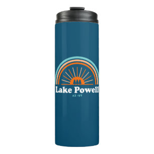 Lake Powell Arizona Utah Regenbogen Thermosbecher