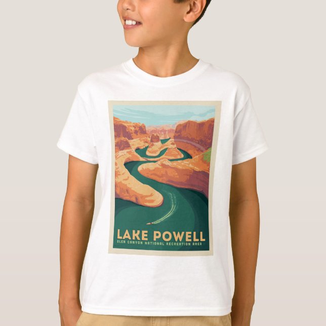 Lake Powell | Arizona & Utah T-Shirt (Vorderseite)