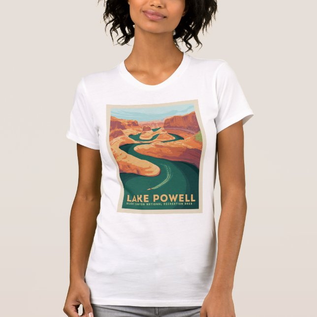 Lake Powell | Arizona & Utah T-Shirt (Vorderseite)