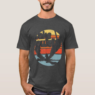 Lake Powell Arizona Wasserski fahren Retro Vintage T-Shirt