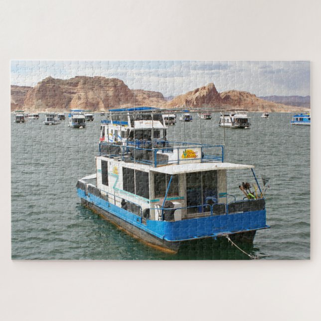 Lake Powell Houseboat, Arizona, USA 2 (Horizontal)