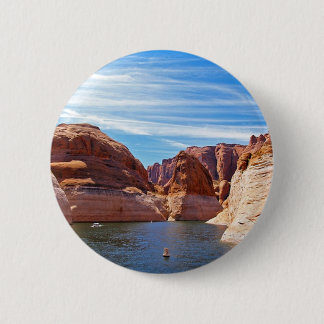 Lake Powell Page Arizona Water Reservoir Landscape Button