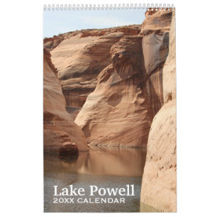 Lake Powell Travel Fotografy Souvenir Kalender