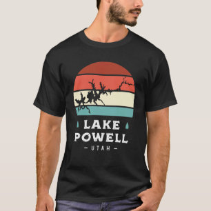 Lake Powell Utah Nationalpark Camping Retro T-Shirt
