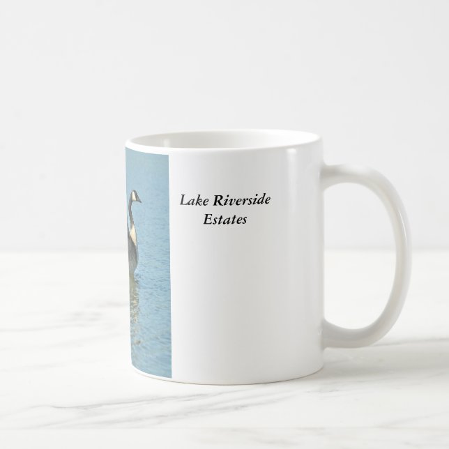 Lake Riverside Anwesens Kaffee Tasse (Rechts)