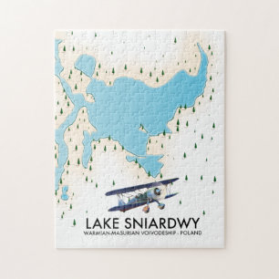 Lake Sniardwy Poland Karte