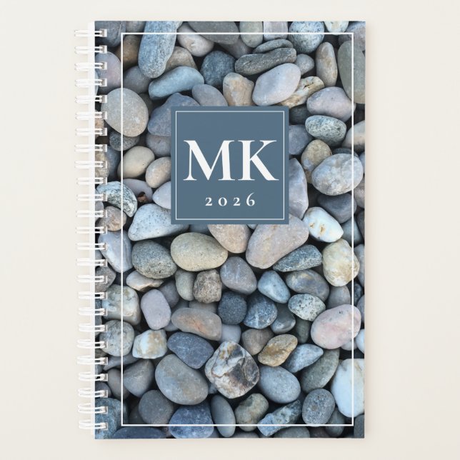 Lake stones customizable planner planer (Vorderseite)