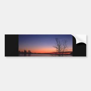 Lake Sunrise Autoaufkleber