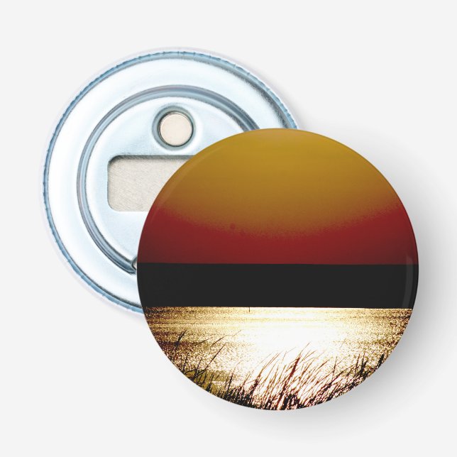 Lake Sunset Flaschenöffner (Vorderseite)