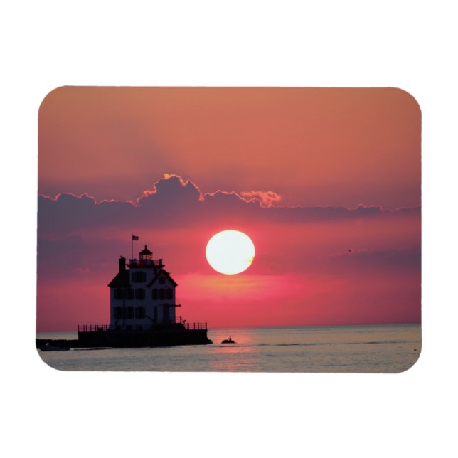 Lake Sunset Magnet (Horizontal)